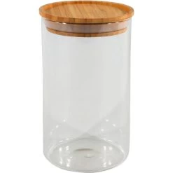 Voorraadpot 10x17.5cm Stapelbaar Bamboe Deksel 5 Voorraadpot 10x17.5cm Stapelbaar Bamboe Deksel -NL-Keuken Koning 105 7432 2 1