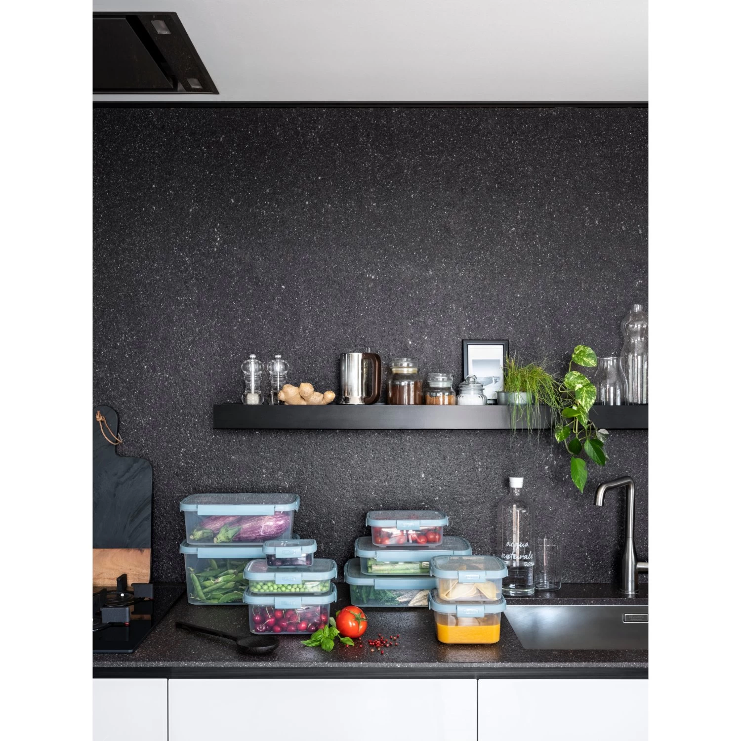 Curver Smart Fresh Eco Vershoudbakje Recht Hoekig 0,7L 6 Curver Smart Fresh Eco Vershoudbakje Recht Hoekig 0,7L - Afbeelding 4