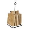 Onderzetters Met Houder 6 Stuks 11x11x22cm 2 Onderzetters Met Houder 6 Stuks 11x11x22cm -NL-Keuken Koning 161 1408 1