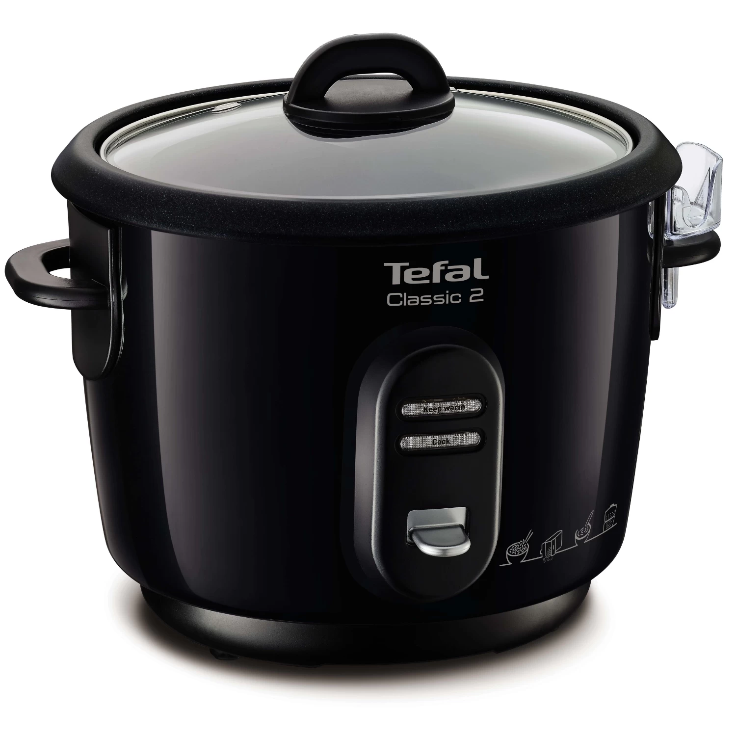 Tefal Rijstkoker Classic Zwart 6K 4 Tefal Rijstkoker Classic Zwart 6K - Afbeelding 2