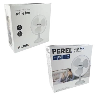 Perel Tafelventilator Ø40 Cm 6 Perel Tafelventilator Ø40 Cm - Afbeelding 4