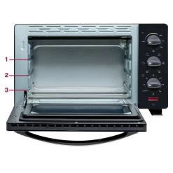 Inventum Oven OV207B 20 L 1380W Zwart -NL-Keuken Koning 210 2270 6 1 1