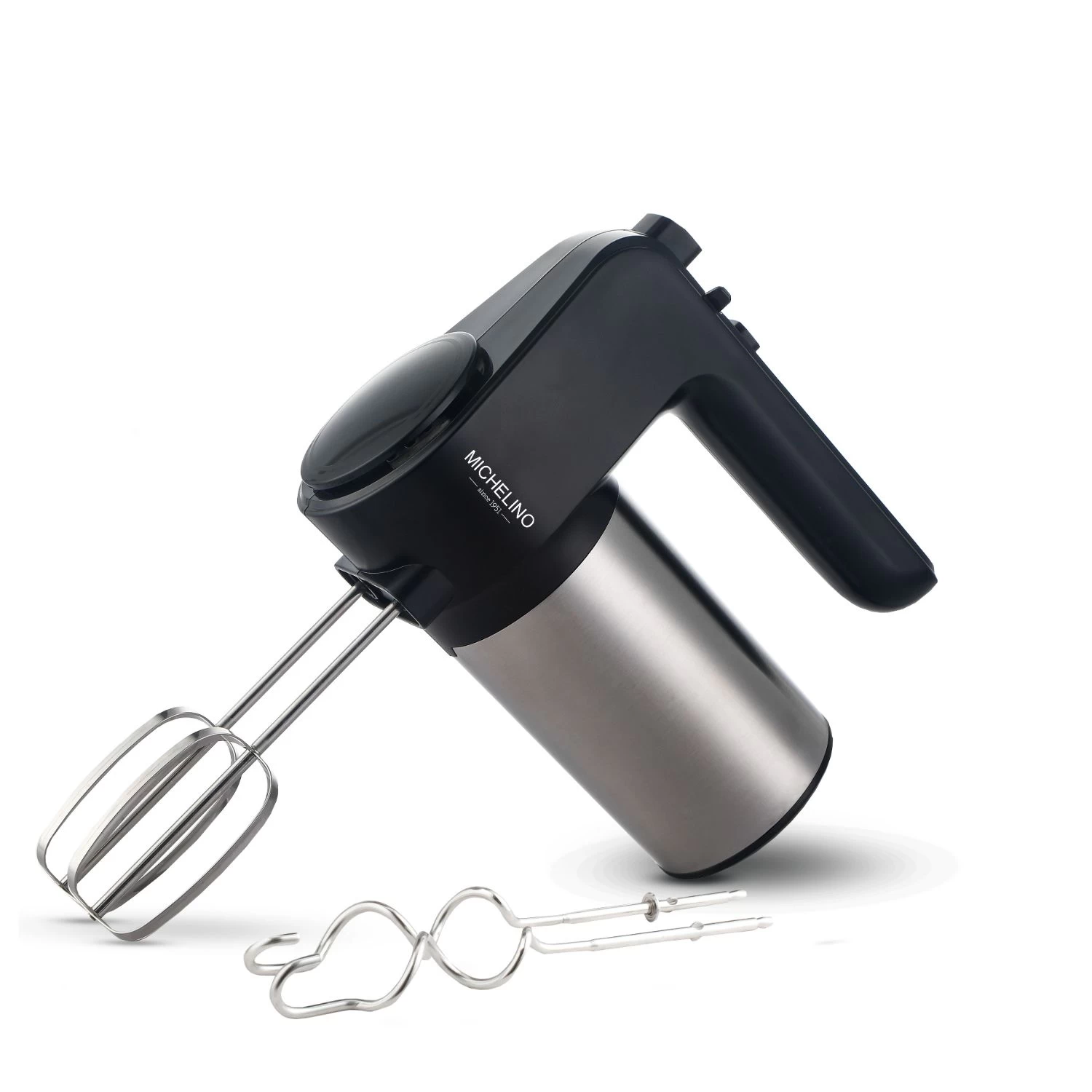 Michelino Handmixer 74327 400W Zwart 3 Michelino Handmixer 74327 400W Zwart