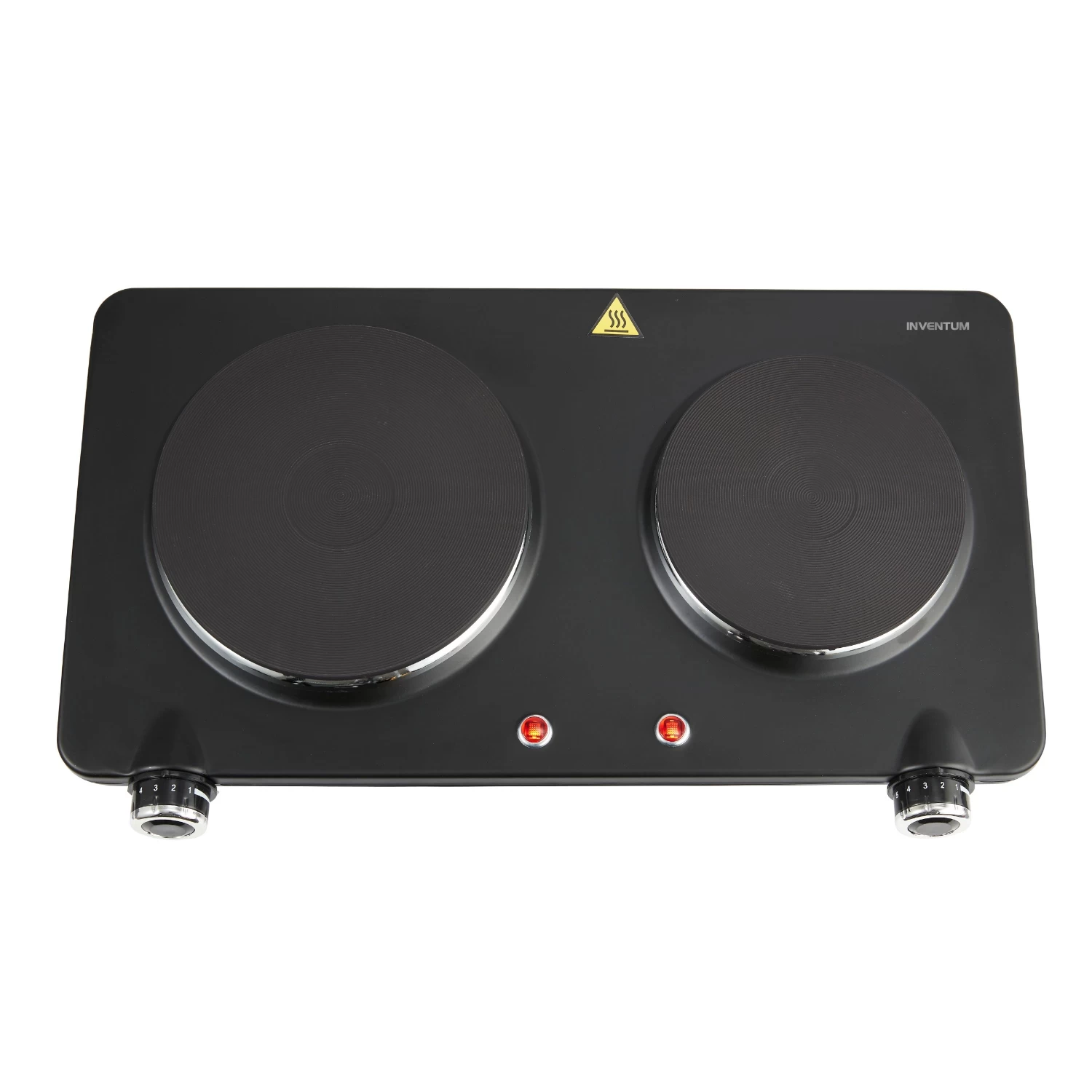 Inventum Elektrische Kookplaat, 2 Pits, 15 En 18cm 4 Inventum Elektrische Kookplaat, 2 Pits, 15 En 18cm - Afbeelding 2