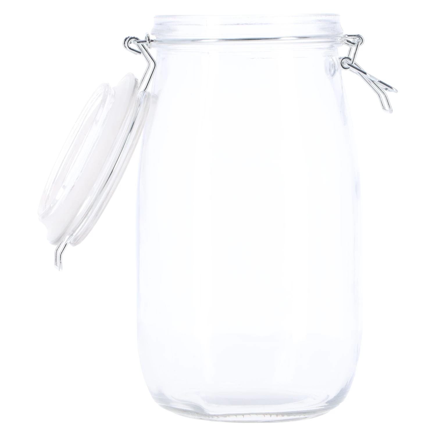 Excellent Houseware Voorraadpot Met Deksel 1,5 L 5 Excellent Houseware Voorraadpot Met Deksel 1,5 L - Afbeelding 3