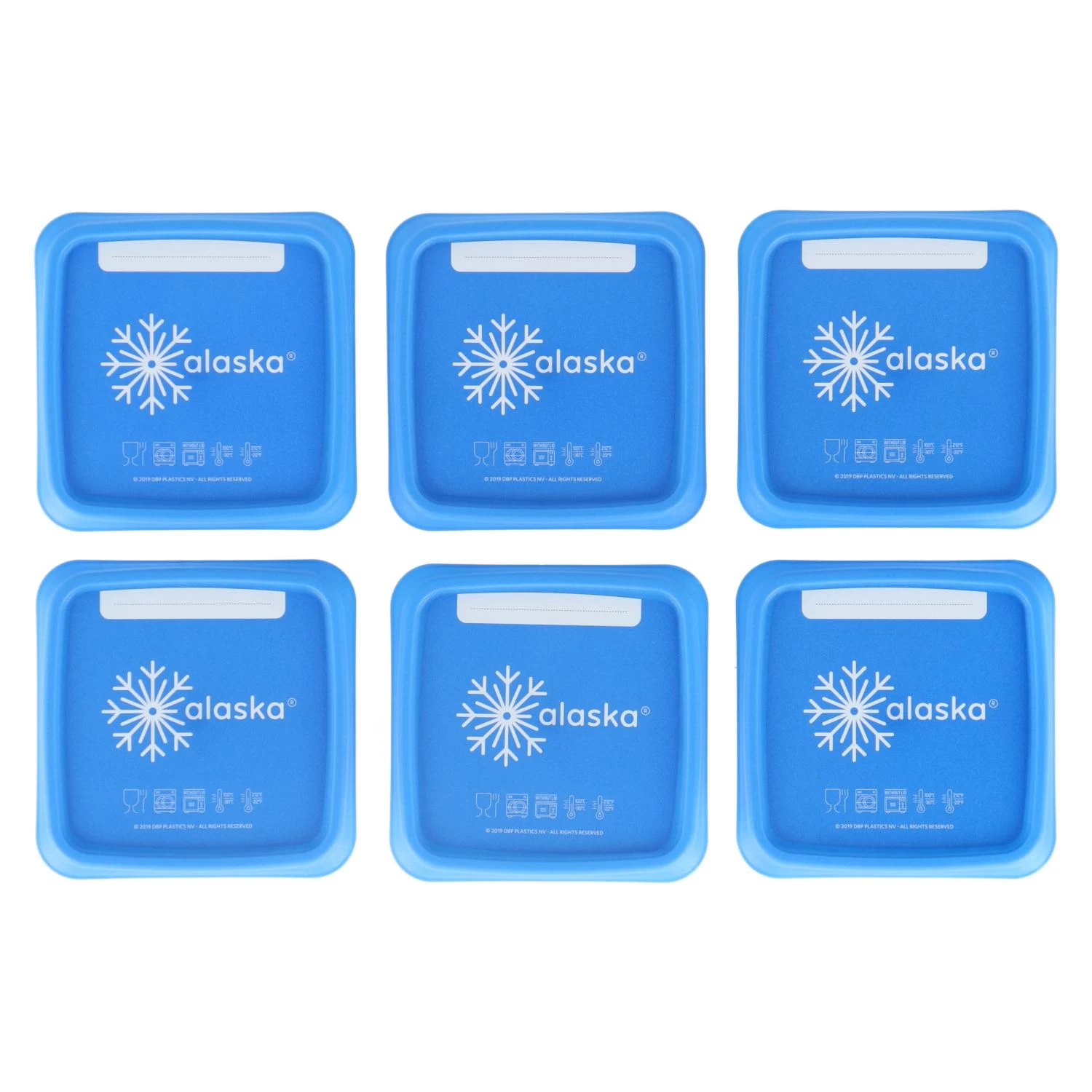 Merkloos Diepvriesdoos 200 Ml Alaska 6 Stuks 6 Merkloos Diepvriesdoos 200 Ml Alaska 6 Stuks - Afbeelding 4