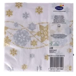 Duni Servetten Snow White 33x33 Cm 7 Duni Servetten Snow White 33x33 Cm -NL-Keuken Koning 31b8ff78598f8df5d757a7e095f71194