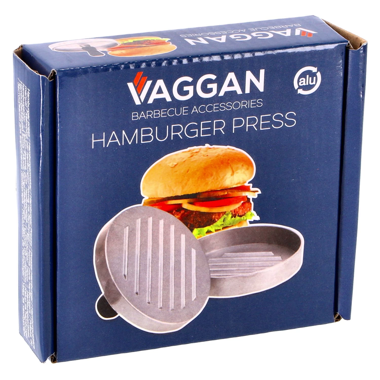 Vaggan Hamburgermaker Aluminium 11,7 X 9cm 8 Vaggan Hamburgermaker Aluminium 11,7 X 9cm - Afbeelding 6