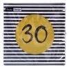 Servetten 30th Birthday 33x33 Cm -NL-Keuken Koning 4138cd236cff40b96a5a2ed8f8174219