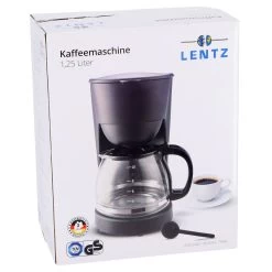Koffiezetapparaat 1,25L Zwart 750W -NL-Keuken Koning bb7a545f64dcbc170ce5ff023bb39618